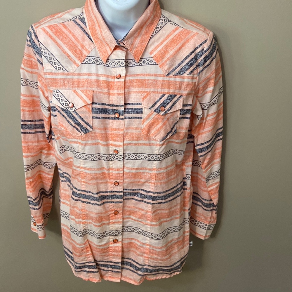 Cruel Girl Western Girls Rodeo, Horse show, Cowgirl Pearl Snap Shirt- Size XXL